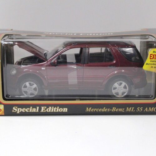 1:18 Maisto Mercedes Benz ML 55 AMG darkred