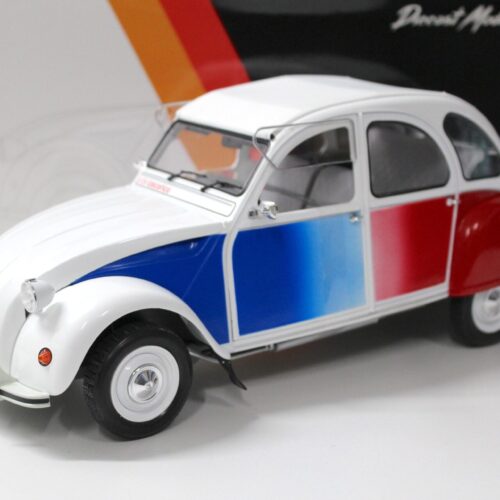 1:12 Z-Models Citroen 2CV Cocorico 1986 white/ blue/ red
