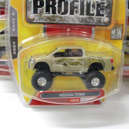 1:64 JADA Toys Nissan Titan Pick-Up High Profile 5 pcs. SET