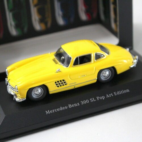 1:43 Premium Collectibles Mercedes 300SL Pop Art yellow DEALER VERSION