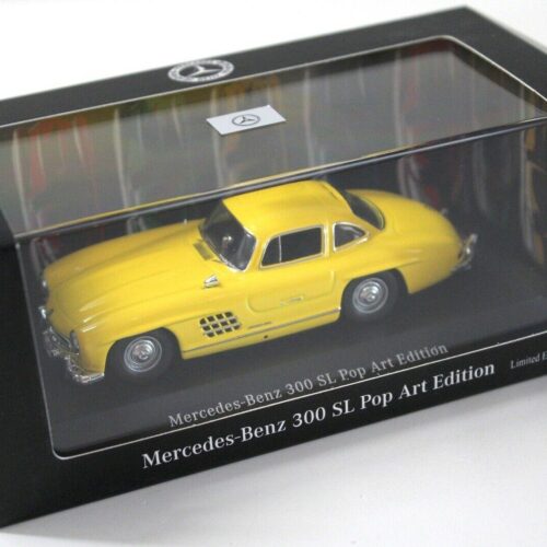 1:43 Premium Collectibles Mercedes 300SL Pop Art yellow DEALER VERSION
