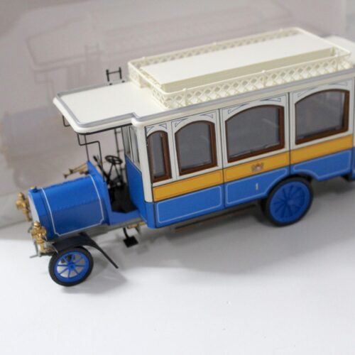 1:43 Dingler 1905 Daimler Deutsche Post Philatelie Kraftpostbus blue