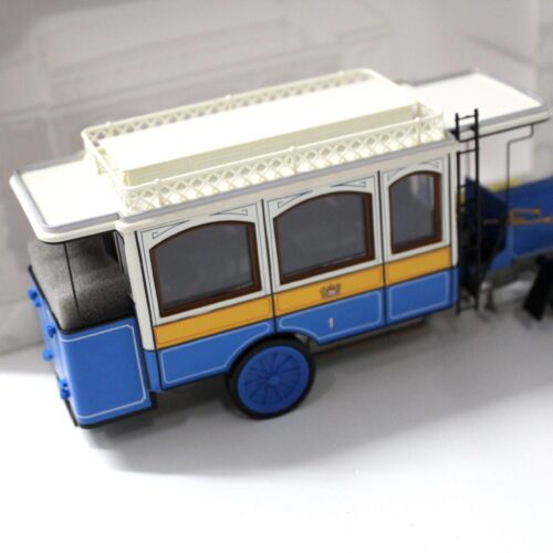 1:43 Dingler 1905 Daimler Deutsche Post Philatelie Kraftpostbus blue