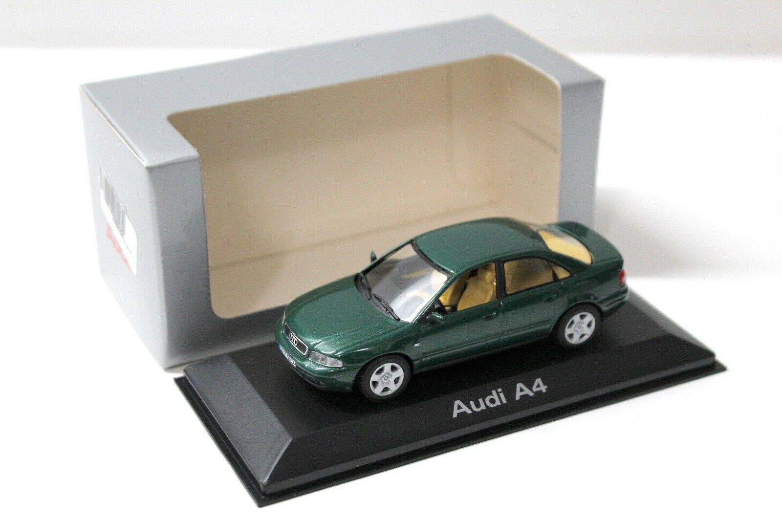 ID 47905 orig.jpg 1:43 Minichamps Audi A4 (B5) Sedan green DEALER VERSION