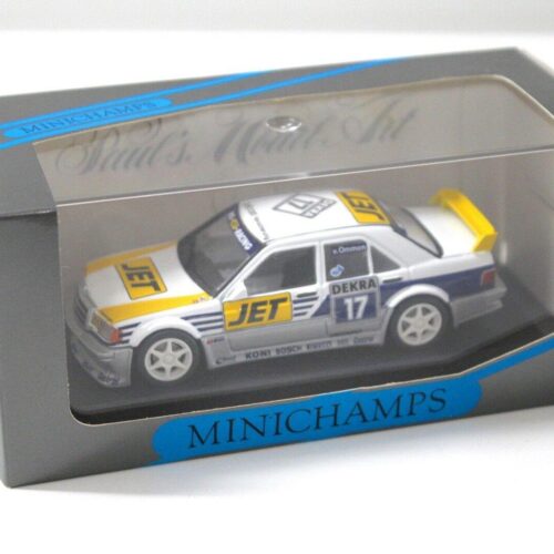 1:43 Minichamps Mercedes 190E EVO1 OMMEN MS-Jet #17