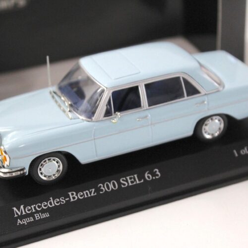 1:43 Minichamps Mercedes 300 SEL 6.3 Limousine Aqua blue 1968
