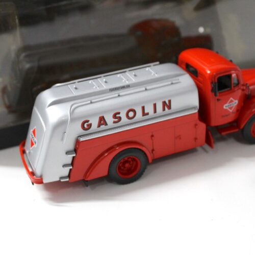 1:43 Minichamps Mercedes L3500 Tankwagen GASOLIN red/ silver