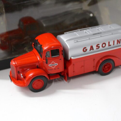 1:43 Minichamps Mercedes L3500 Tankwagen GASOLIN red/ silver