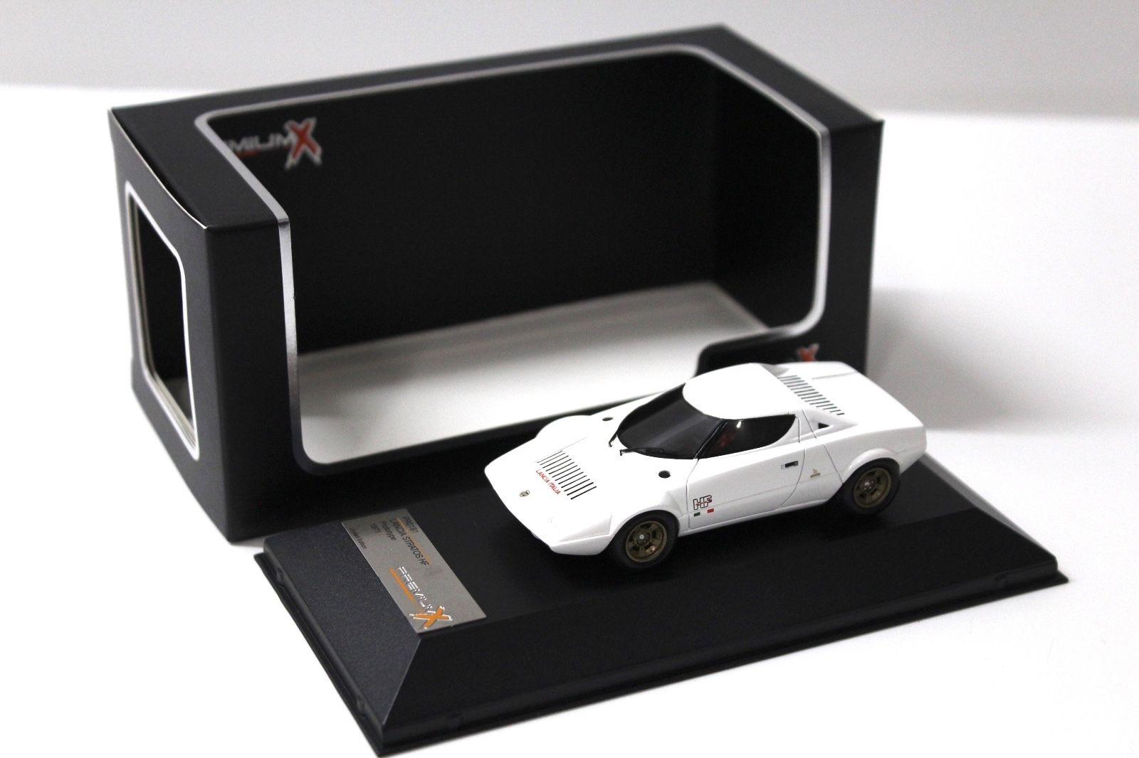 1:43 PremiumX Lancia Stratos HF 1971 Prototype white