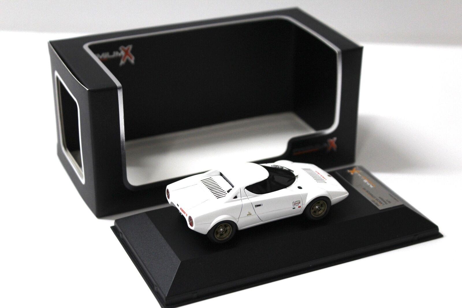 1:43 PremiumX Lancia Stratos HF 1971 Prototype white