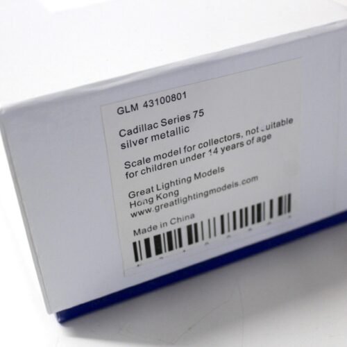 1:43 GLM Cadillac Series 75 Limousine 1957 silver metallic