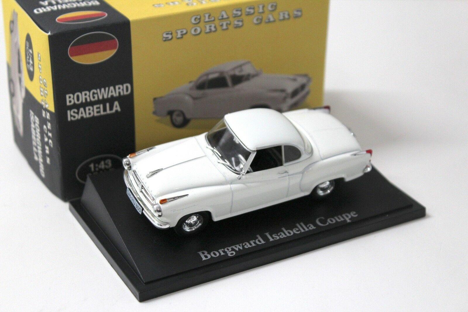 ID 48640 orig.jpg 1:43 Atlas By Norev Borgward Isabella white Classic Sport Cars