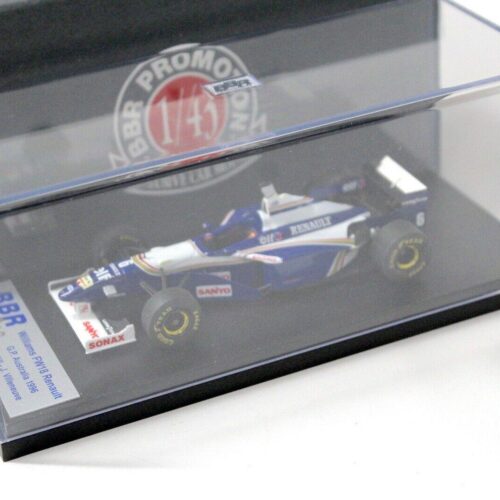 1:43 BBR () F1 Williams Renault FW18 GP Australia Villeneuve