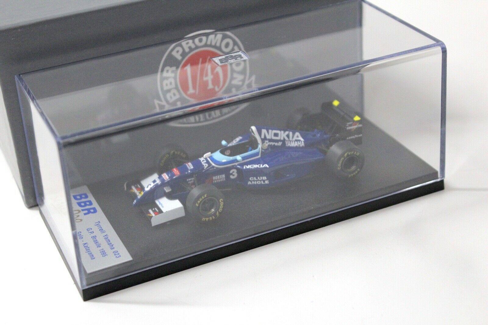 1:43 BBR () F1 Tyrrell Yamaha 023 GP Brazil 1995 Katayama #3