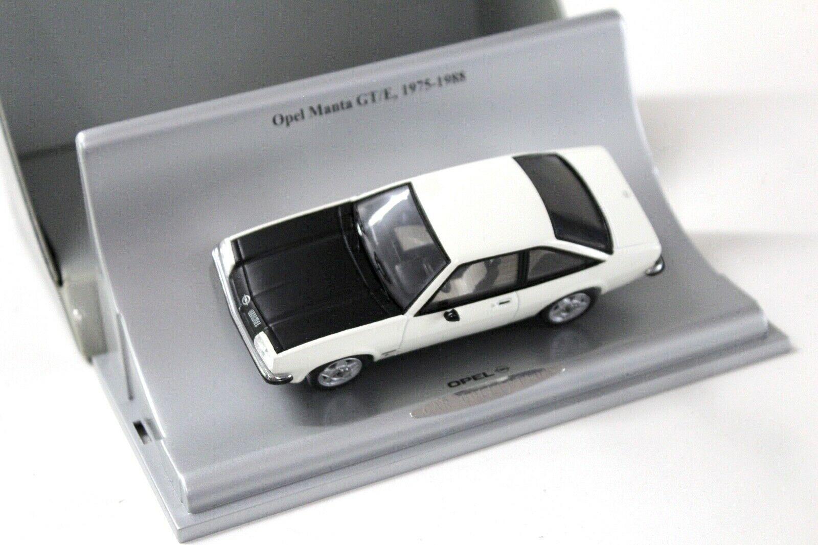 1:43 Schuco Opel Manta GT/E white Car Collection DEALER VERSION