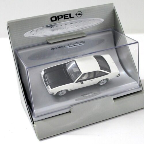 1:43 Schuco Opel Manta GT/E white Car Collection DEALER VERSION