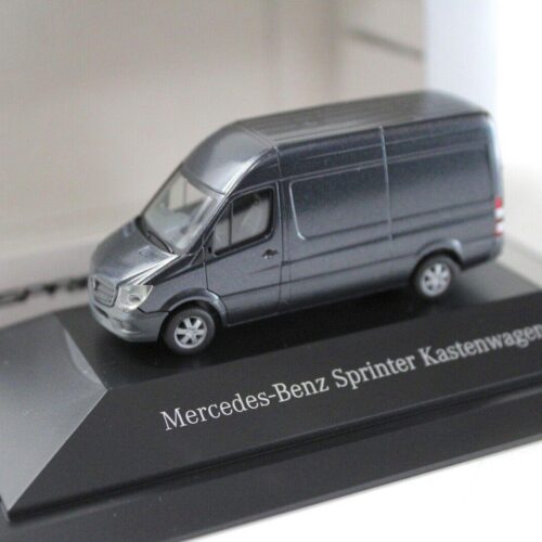 1:87 Herpa Mercedes Sprinter Kastenwagen grey DEALER VERSION