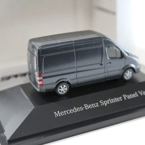 1:87 Herpa Mercedes Sprinter Kastenwagen grey DEALER VERSION