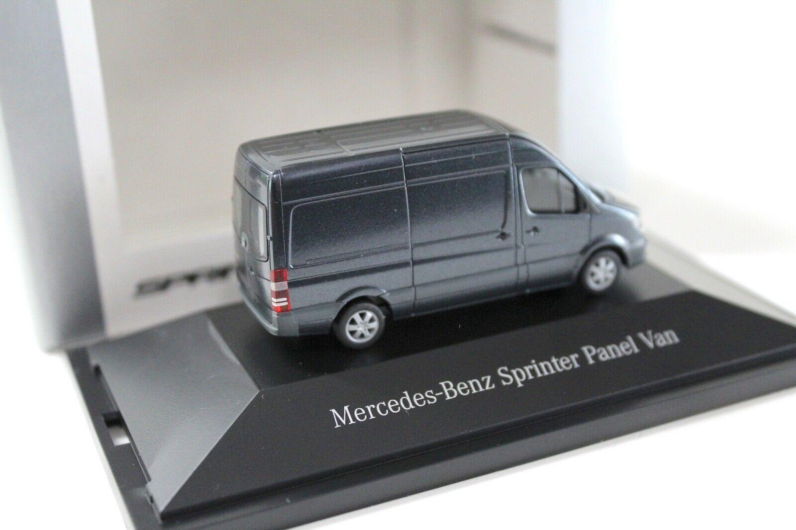 1:87 Herpa Mercedes Sprinter Kastenwagen grey DEALER VERSION