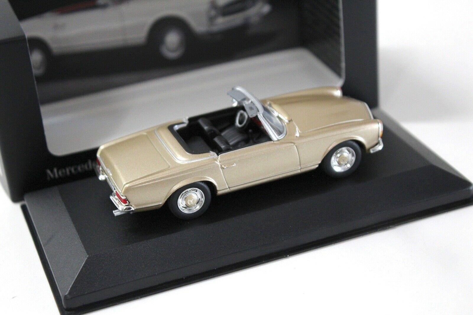 1:43 Premium Collectibles Mercedes 230SL Pagode gold DEALER VERSION