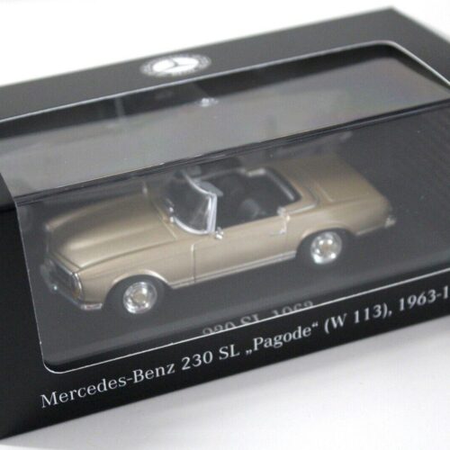1:43 Premium Collectibles Mercedes 230SL Pagode gold DEALER VERSION