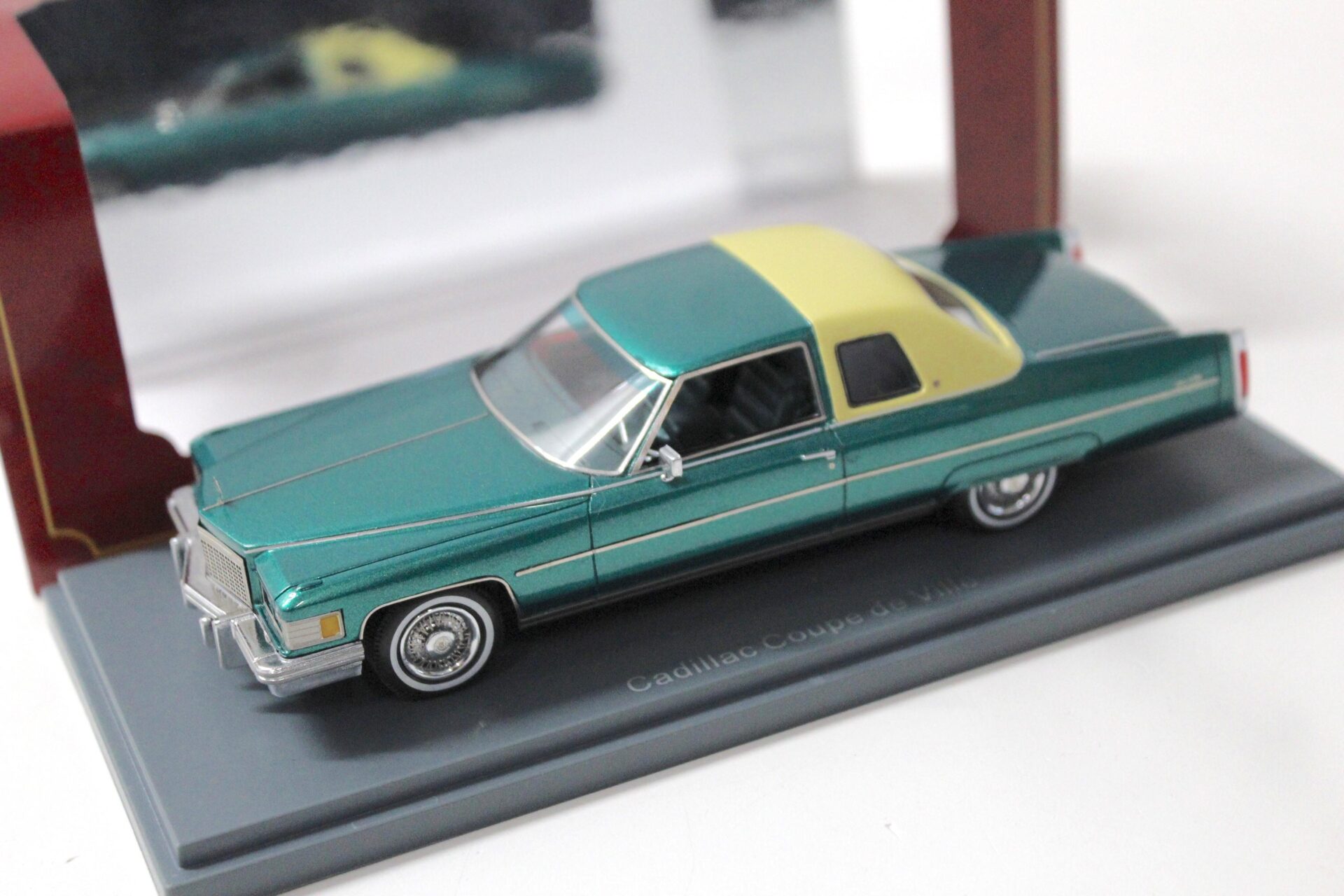 1:43 American Excellence NEO Cadillac Coupe de Ville green metallic