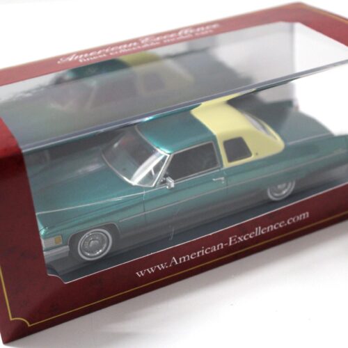 1:43 American Excellence NEO Cadillac Coupe de Ville green metallic