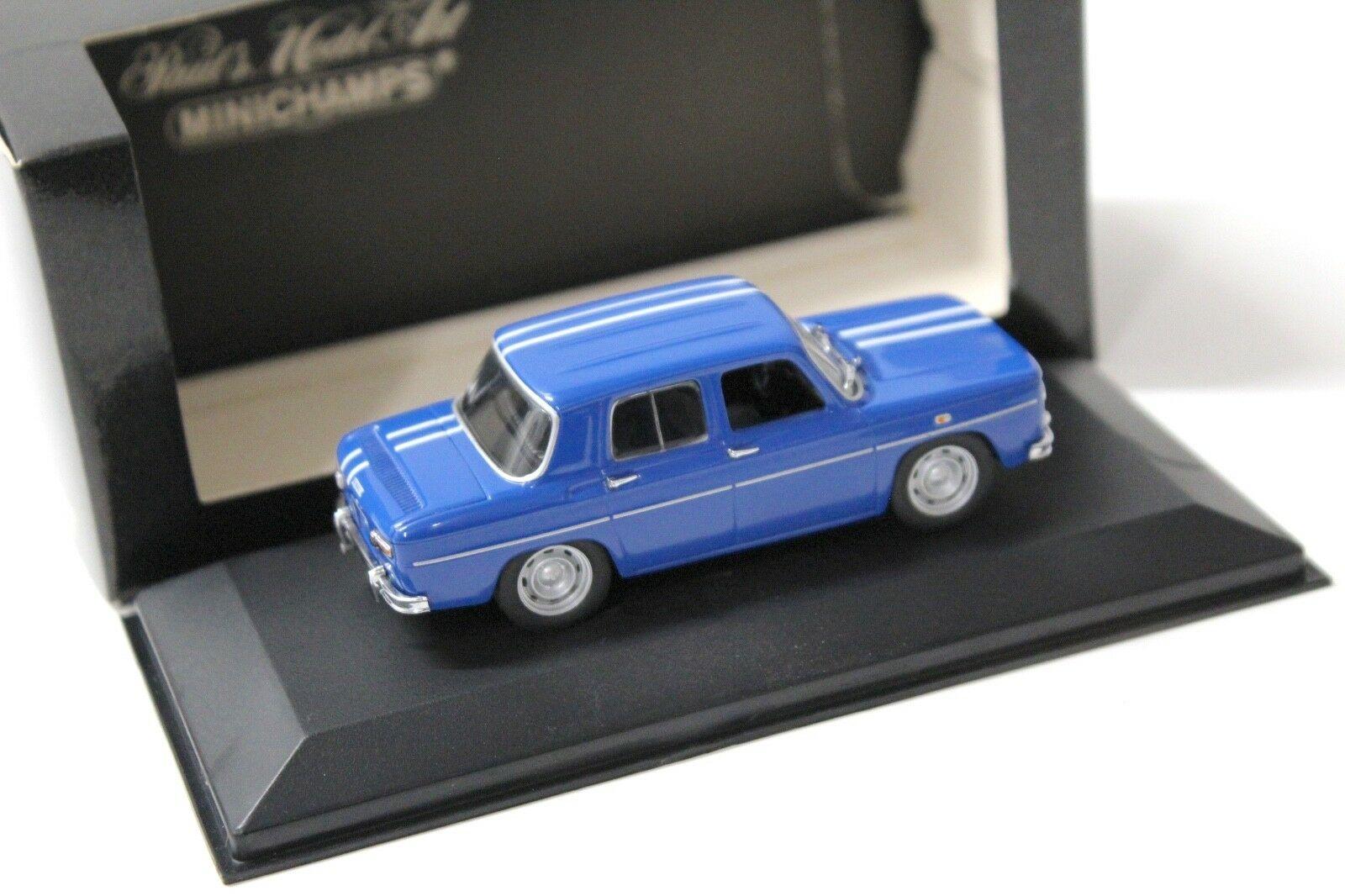 1:43 Minichamps Renault R 8 Gordini blue 1964-68