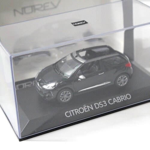 1:43 Norev Citroen DS3 Cabrio black 2013