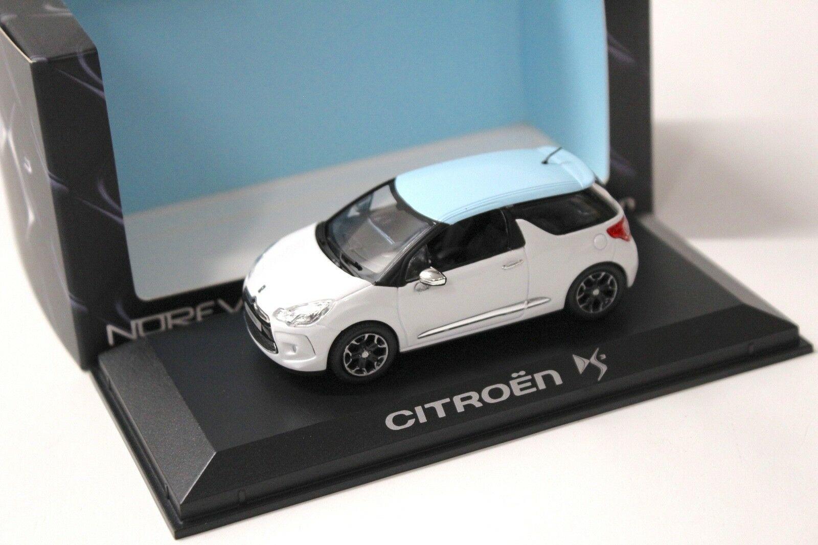 ID 49265 orig.jpg 1:43 Norev Citroen DS3 white/ light blue 2010