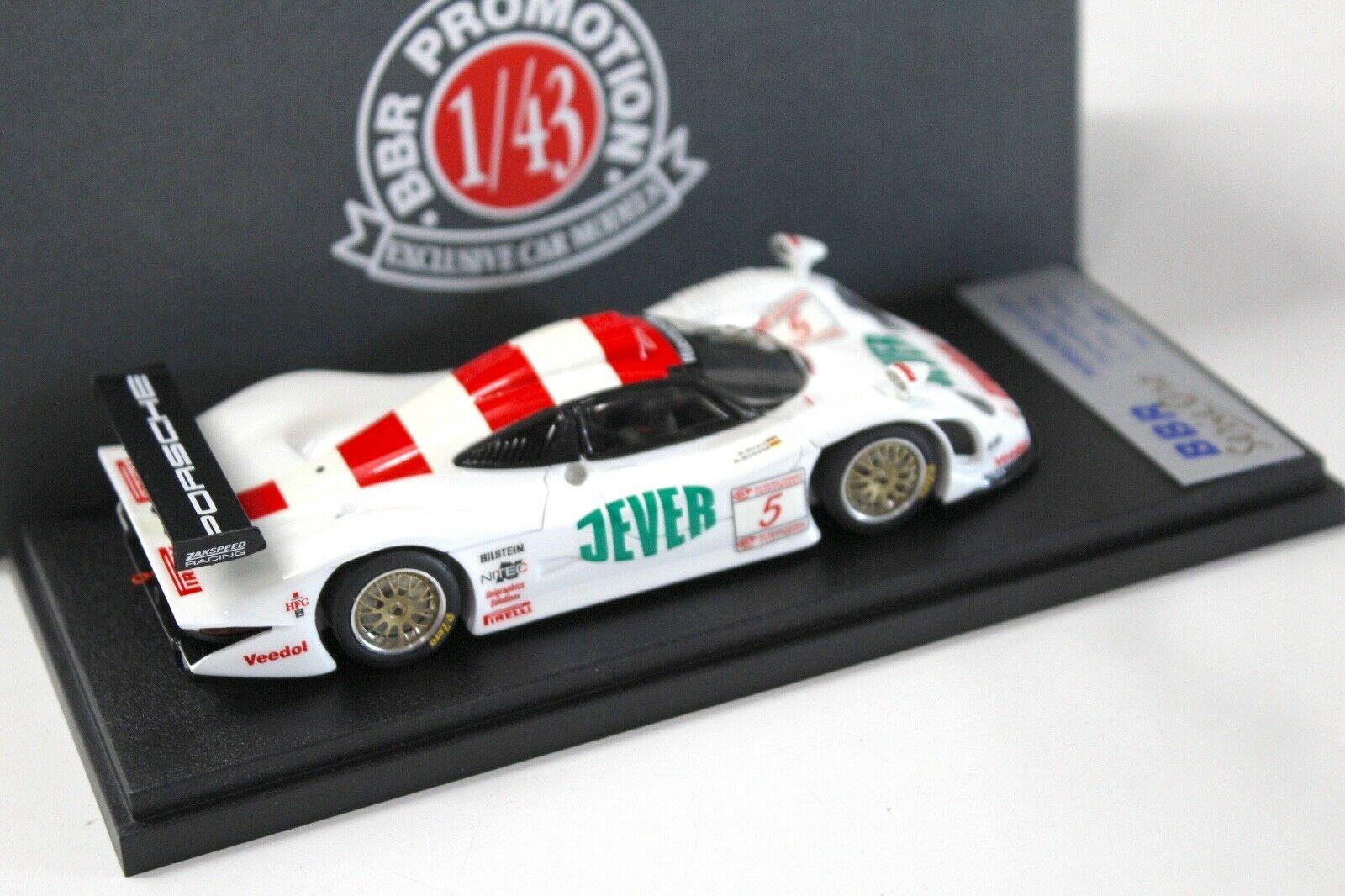 1:43 BBR Porsche 911 996 GT1 Oschersleben 1998 JEVER #5 white