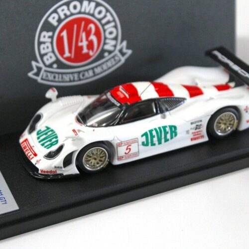 1:43 BBR Porsche 911 996 GT1 Oschersleben 1998 JEVER #5 white
