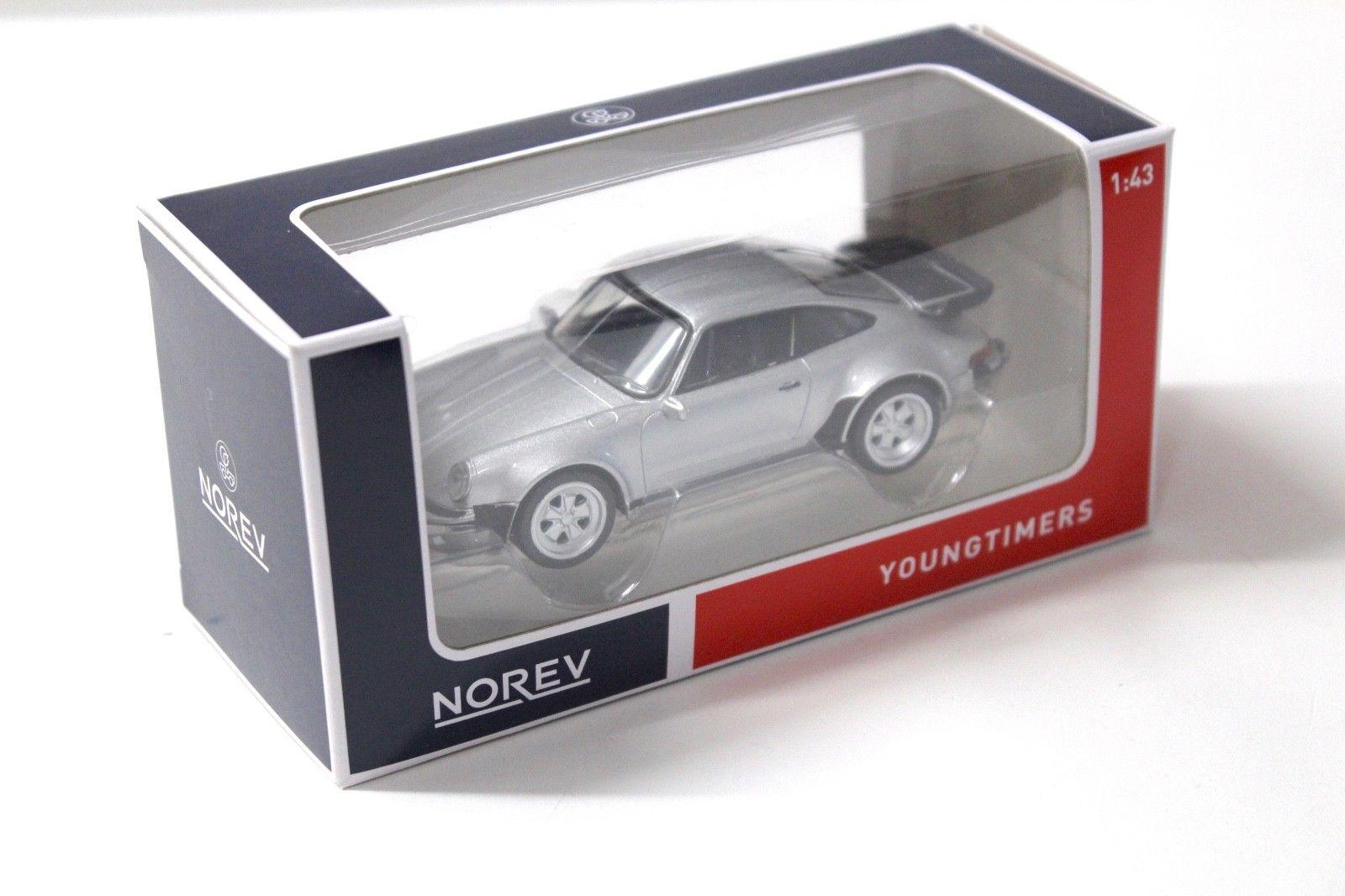 1:43 Norev Jet Car Porsche 911 930 Turbo silver 1978