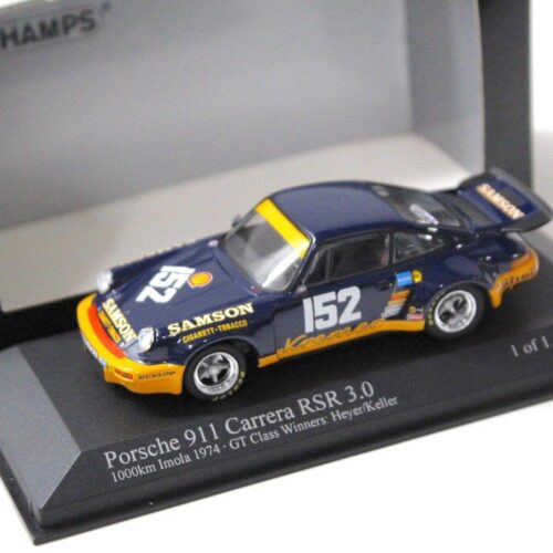 1:43 Minichamps PORSCHE 911 Carrera RSR 3.0 Samson 1000km Imola 1974 #152