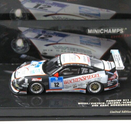 1:43 Minichamps Porsche 911 997 GT3 CUP 24h ADAC 2007 #12