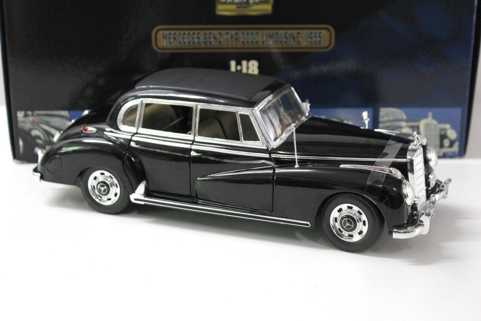1:18 Ricko Mercedes Typ 300C Limousine 1955 black