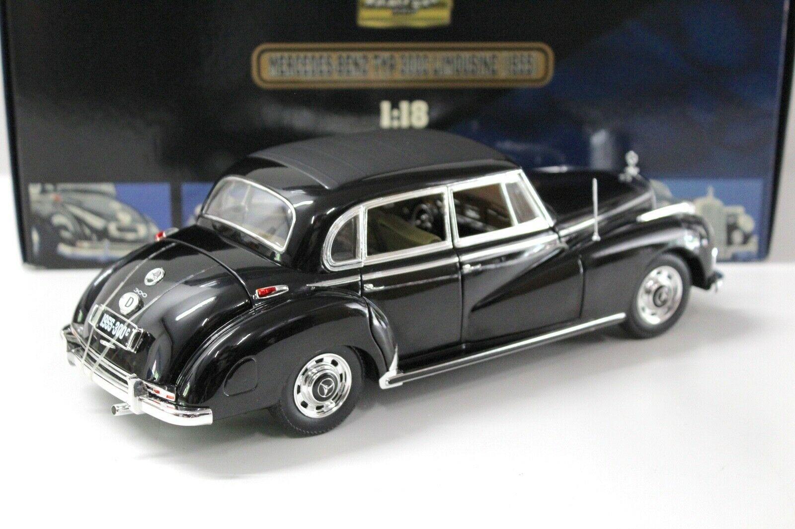 1:18 Ricko Mercedes Typ 300C Limousine 1955 black