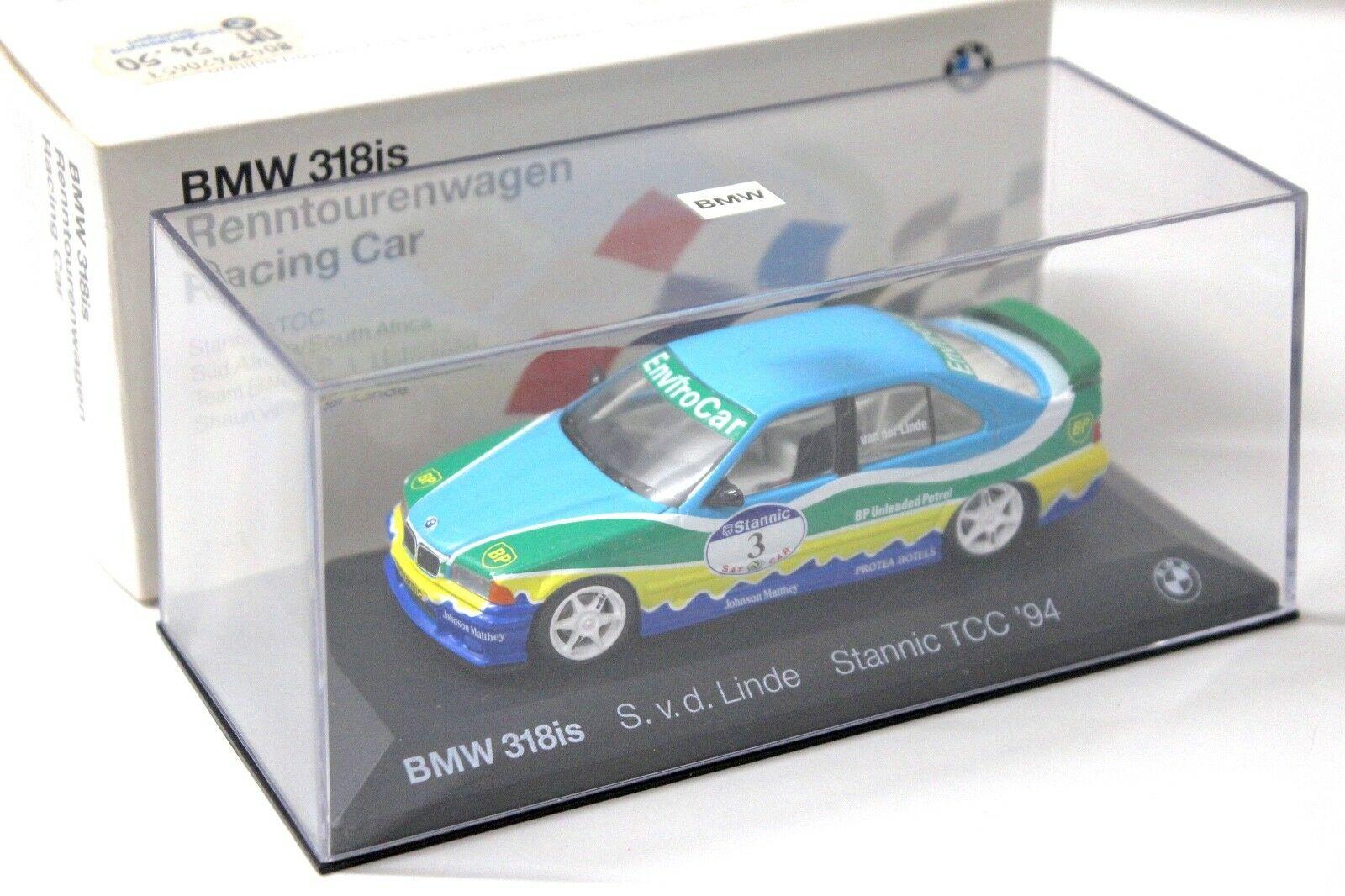 1:43 Minichamps BMW 318is Stannic TCC Â´94 #3 DEALER VERSION