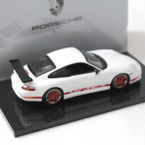 1:43 Minichamps Porsche 911 996 GT3 RS white/ red DEALER VERSION