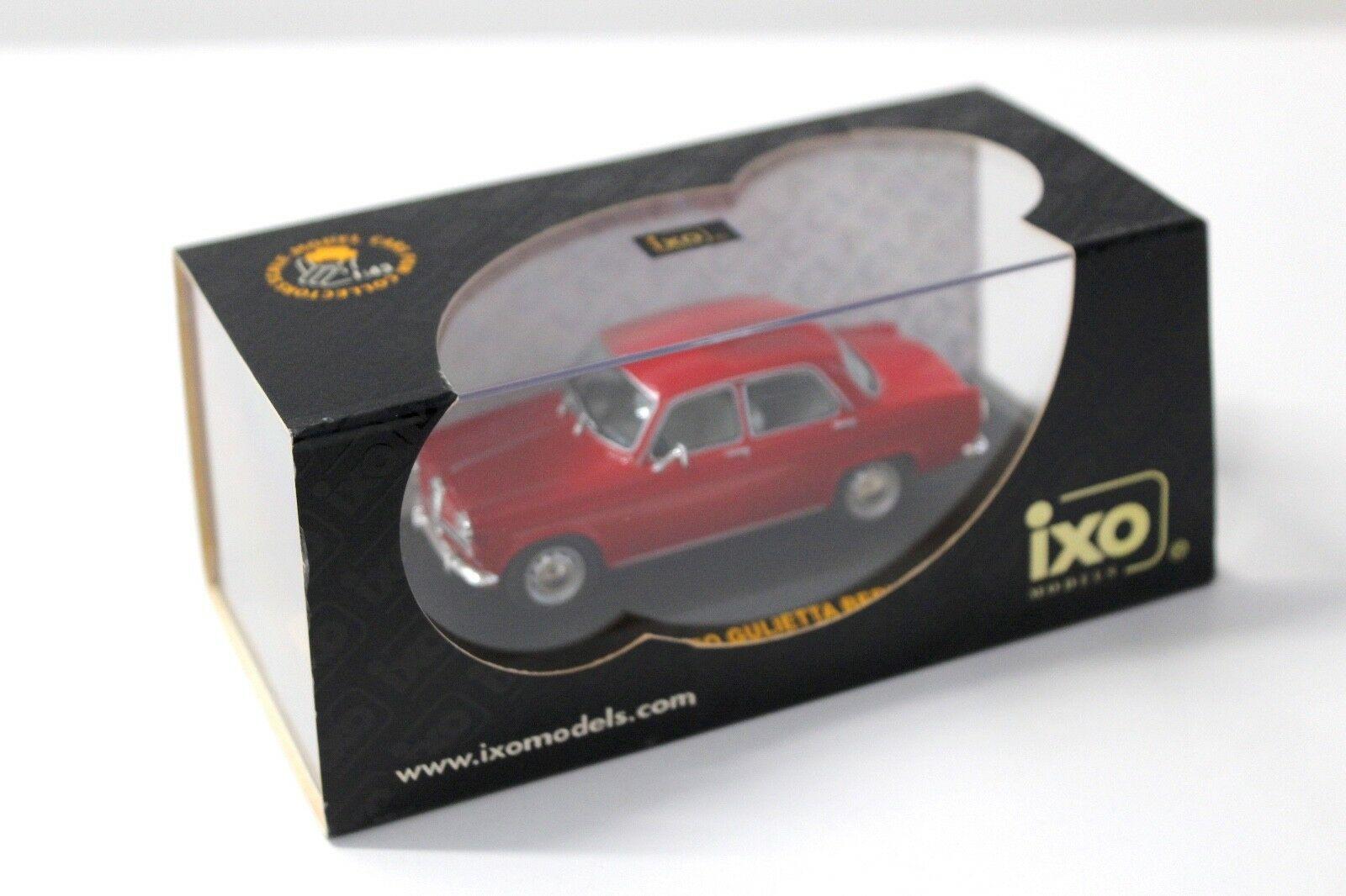 1:43 IXO Alfa Romeo Gulietta Berlina 1956 red