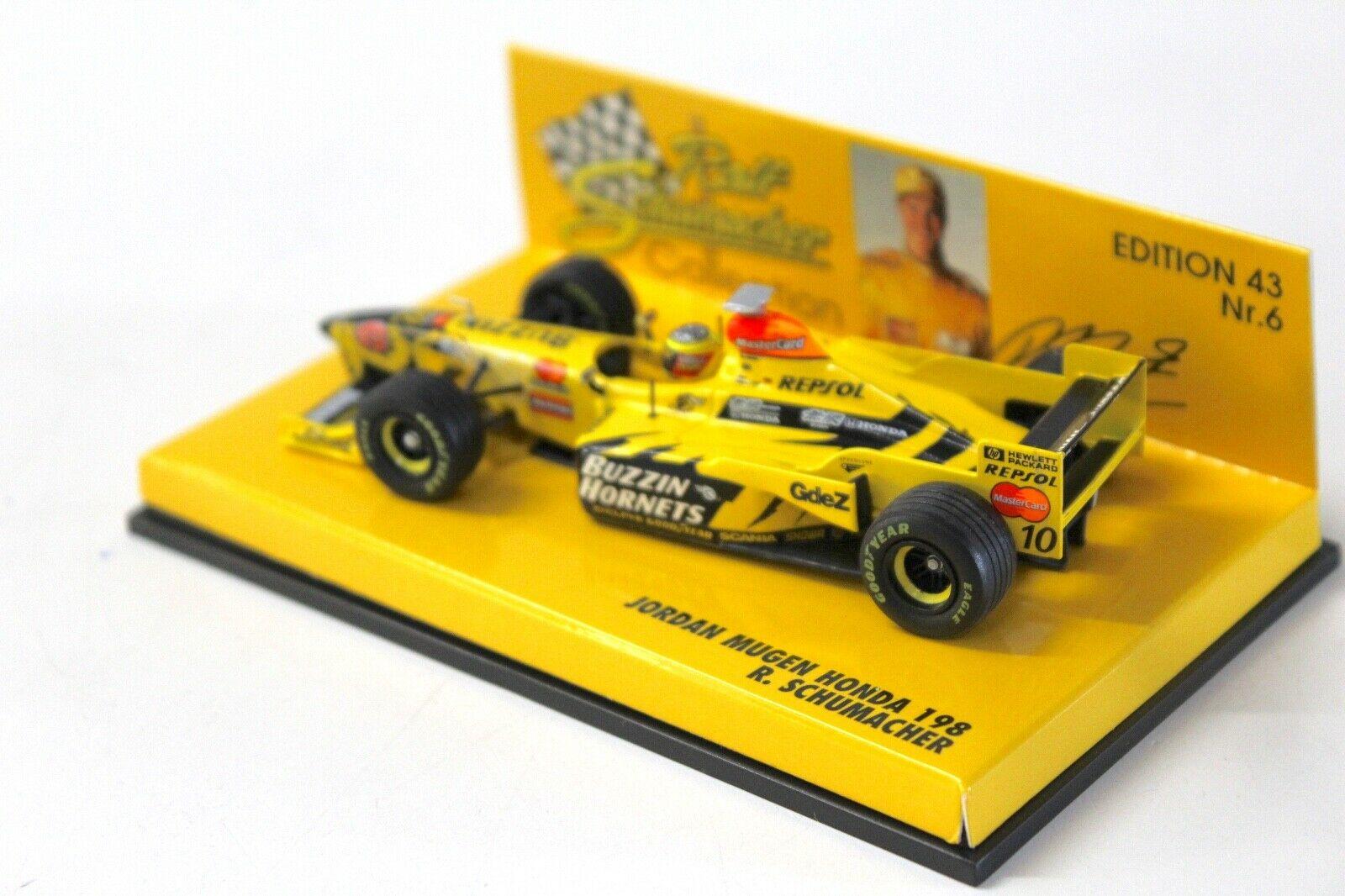1:43 Minichamps Jordan Mugen Honda 198 R.Schumacher