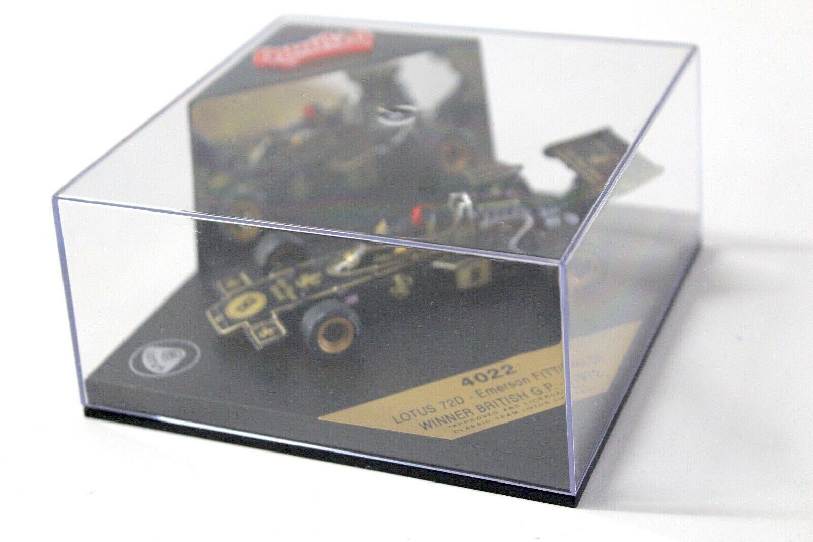 1:43 Quartzo Lotus 72D Fittipaldi #8 Winner British GP 1972