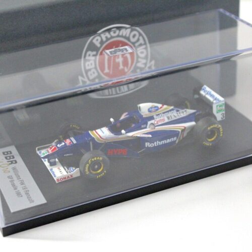 1:43 BBR F1 Williams Renault FW19 GP Brasile Villeneuve 1997