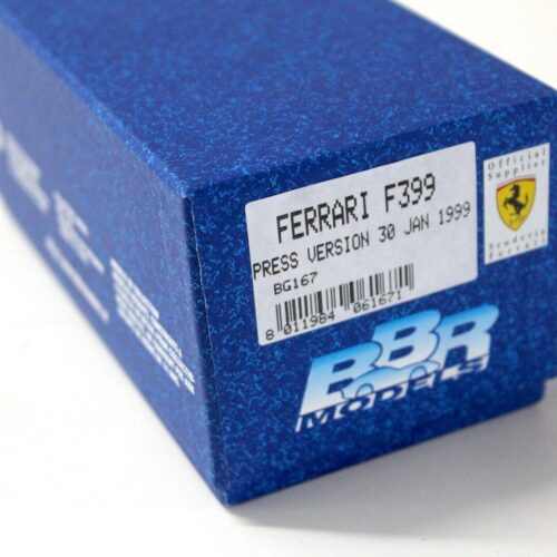 1:43 BBR F1 Ferrari F399 Press Version 30 JAN 1999 #3