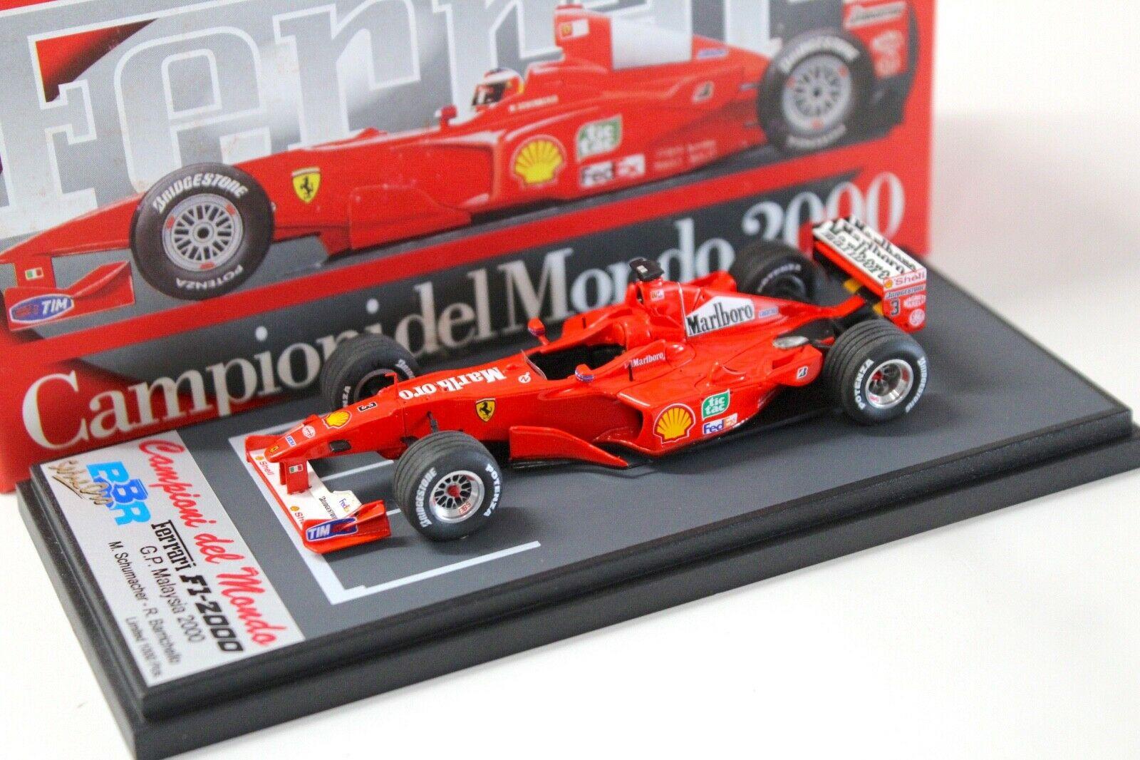ID 49975 orig.jpg 1:43 BBR Ferrari F1-2000 GP Malaysia M.Schumacher