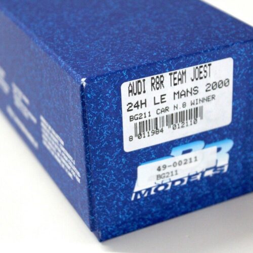 1:43 BBR Audi R8R Joest 24h Le Mans 2000 #8 Winner