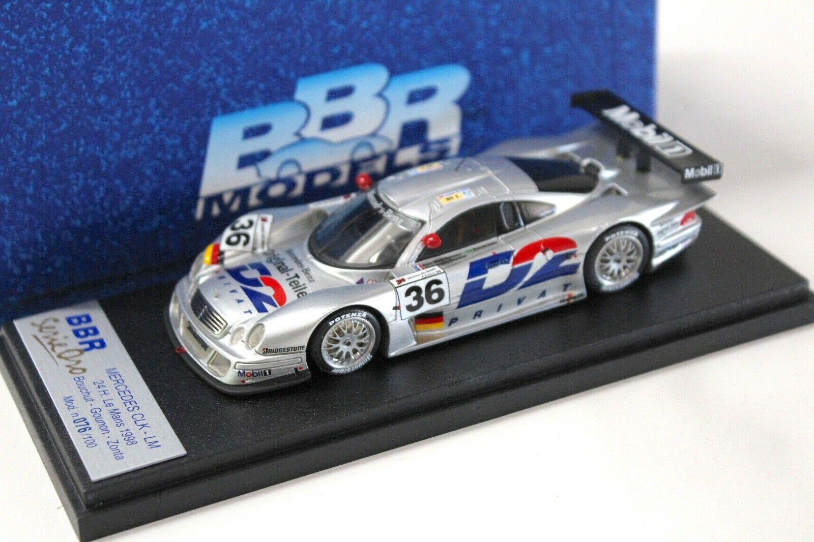 1:43 BBR Mercedes CLK-LM 24h Le Mans 1998 Bouchet #36