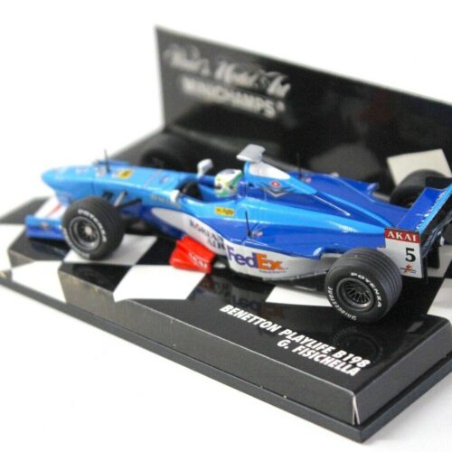 1:43 Minichamps Benetton Playlife B198 G.Fisichella #5