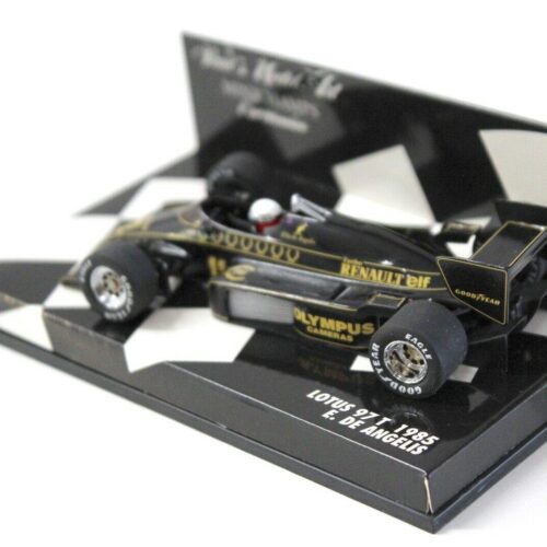 1:43 Minichamps Lotus 97T 1985 E. De Angelis #11
