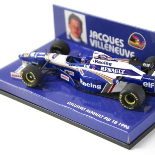 1:43 Minichamps Williams Renault FW18 J.Villeneuve #6